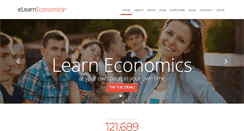 Desktop Screenshot of elearneconomics.com